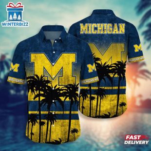 Michigan Wolverines Summer Hawaiian Shirt For Fans