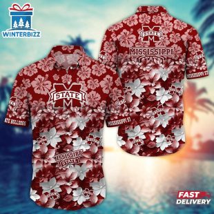 Mississippi State Bulldogs NCAA Summer Hawaiian Shirt Gift For Fans