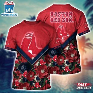 MLB Boston Red Sox All Over Print T-Shirt Masterpiece For Sports Enthusiasts