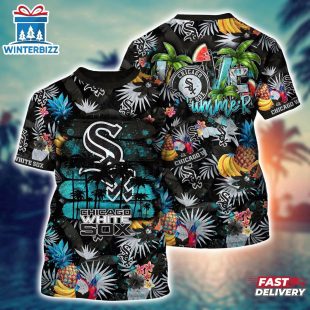 MLB Chicago White Sox All Over Print T-Shirt Adventure Vogue For Sports Enthusiasts