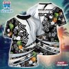 MLB Chicago White Sox All Over Print T-Shirt Athletic Aura For Fans Baseball