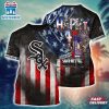 MLB Chicago White Sox All Over Print T-Shirt Baseball Bloom Burst For Fans Sports