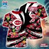 MLB Cincinnati Reds All Over Print T-Shirt Athletic Aura For Fans Baseball