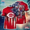 MLB Cincinnati Reds All Over Print T-Shirt Baseball Bloom Burst For Fans Sports