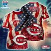 MLB Cincinnati Reds All Over Print T-Shirt Blossom Bliss Fusion For Fans Sports