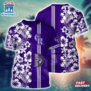 MLB Colorado Rockies All Over Print T-Shirt Marvelous Impact For Sports Enthusiasts