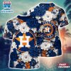 MLB Houston Astros All Over Print T-Shirt Flower Tropical For Sports Enthusiasts
