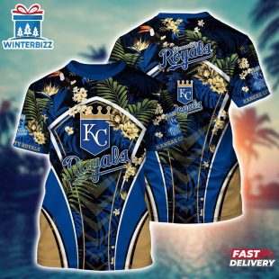 MLB Kansas City Royals All Over Print T-Shirt Baseball Bliss For Fans Baseball