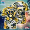 MLB Milwaukee Brewers All Over Print T-Shirt Glamorous Tee For Sports Enthusiasts