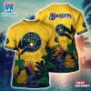 MLB Milwaukee Brewers All Over Print T-Shirt Trending Summer For Fans Baseball