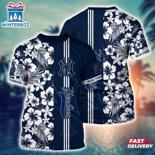 MLB New York Yankees All Over Print T-Shirt Marvelous Impact For Sports Enthusiasts