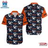 NFL Chicago Bears Mickey And Flowers Hawaiian Shirt