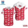 NFL Kansas City Chiefs Mickey And Flowers Hawaiian Shirt