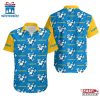 NFL Los Angeles Chargers Mickey And Flowers Hawaiian Shirt