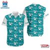 NFL Miami Dolphins Mickey And Flowers Hawaiian Shirt