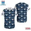 NFL New England Patriots Mickey And Flowers Hawaiian Shirt
