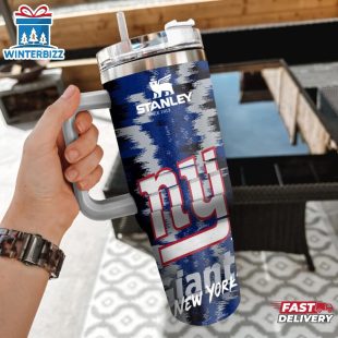 NFL New York Giants Tumbler 40Oz With Handle For Sport Fans