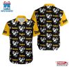 NFL Pittsburgh Steelers Mickey And Flowers Hawaiian Shirt