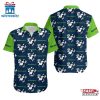 NFL Seattle Seahawks Mickey And Flowers Hawaiian Shirt