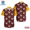 NFL Washington Football Team Mickey And Flowers Hawaiian Shirt