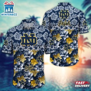 Notre Dame Fighting Irish NCAA Summer Hawaiian Shirt Gift For Fans