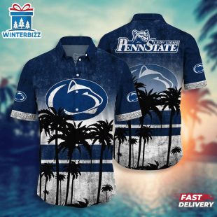 Penn State Nittany Lions Summer Hawaiian Shirt For Fans