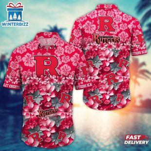 Rutgers Scarlet Knights 3 NCAA Summer Hawaiian Shirt Gift For Fans