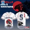 Seattle Mariners MLB x Godzilla Baseball Jersey Shirt For Fans