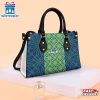 Seattle Seahawks Flower Pattern NFL Logo Team Leather Handbag
