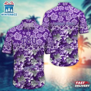 TCU Horned Frogs 1 NCAA Summer Hawaiian Shirt Gift For Fans