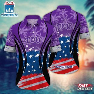 TCU Horned Frogs MLB Team Hawaiian Shirt Gift For Fans