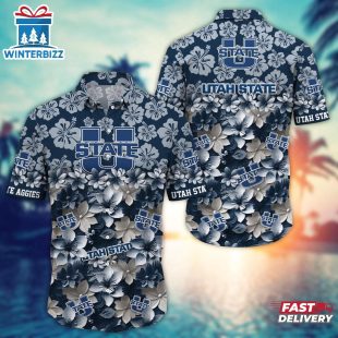 Utah State Aggies NCAA Summer Hawaiian Shirt Gift For Fans