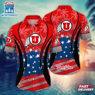 Utah Utes MLB Team Hawaiian Shirt Gift For Fans