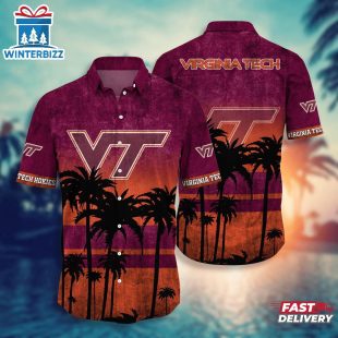 Virginia Tech Hokies Summer Hawaiian Shirt For Fans