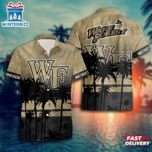 Wake Forest Demon Deacons Summer Hawaiian Shirt For Fans
