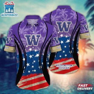 Washington Huskies MLB Team Hawaiian Shirt Gift For Fans