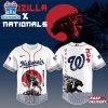 Washington Nationals MLB x Godzilla Baseball Jersey Shirt For Fans