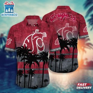 Washington State Cougars Summer Hawaiian Shirt For Fans