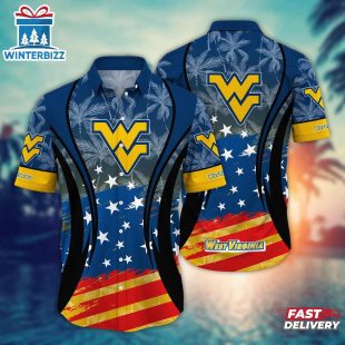 West Virginia Mountaineers MLB Team Hawaiian Shirt Gift For Fans