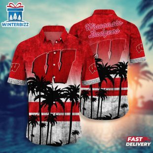 Wisconsin Badgers Summer Hawaiian Shirt For Fans