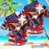 American Eagle US Flag Hawaiian Shirt