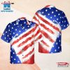 American Flag Beach Hawaiian Shirt