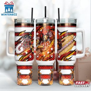 Arizona Cardinals NFL Mascot Sport Tumbler 40Oz With Handle