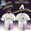 Arizona Diamondbacks MLB x Happy Pride Month Baseball Jersey Shirts Gift For Fan