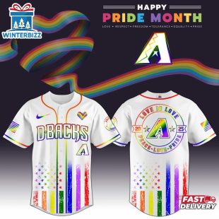 Arizona Diamondbacks MLB x Happy Pride Month Baseball Jersey Shirts Gift For Fan