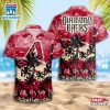 Arizona Diamondbacks Team Tree Pattern Hawaiian Shirt