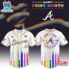 Atlanta Braves MLB x Happy Pride Month Baseball Jersey Shirts Gift For Fan