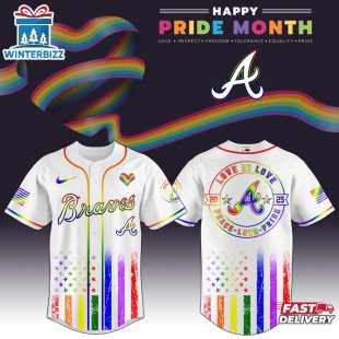 Atlanta Braves MLB x Happy Pride Month Baseball Jersey Shirts Gift For Fan