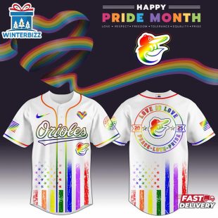 Baltimore Orioles MLB x Happy Pride Month Baseball Jersey Shirts Gift For Fan