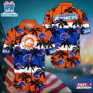 Boise State Broncos Summer Aloha Hawaiian Shirt Gift For Fans